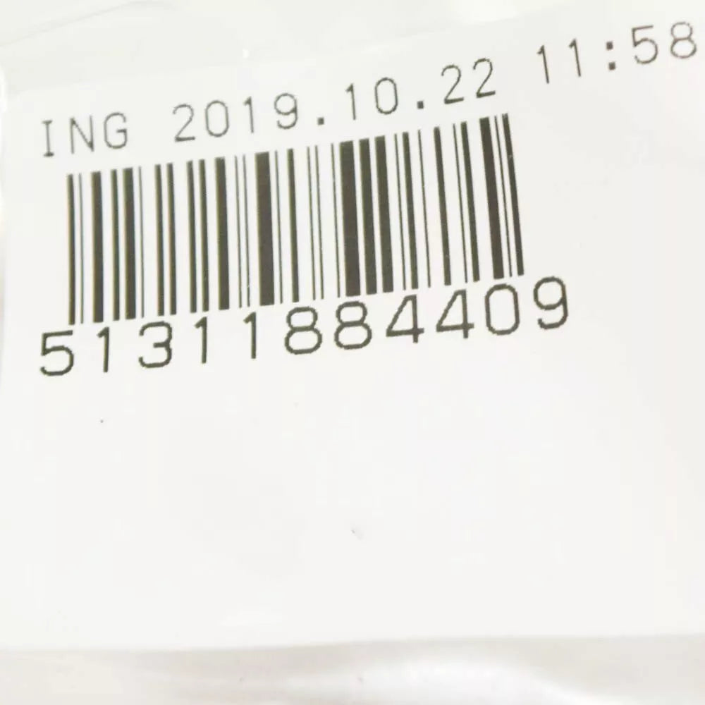 NEW BMW 3 E30 REAR UPPER WINDSHIELD CHROME MOULDING 51311884409 ORIGINAL