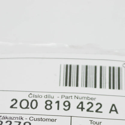 NEW AUDI A1 GB DUST AND POLLEN FILTER COVER 2Q0819422A ORIGINAL