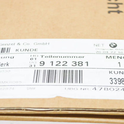 NEW BMW X5 E70 COIL SPRING CARTRIDGE 61319122381 9122381 ORIGINAL