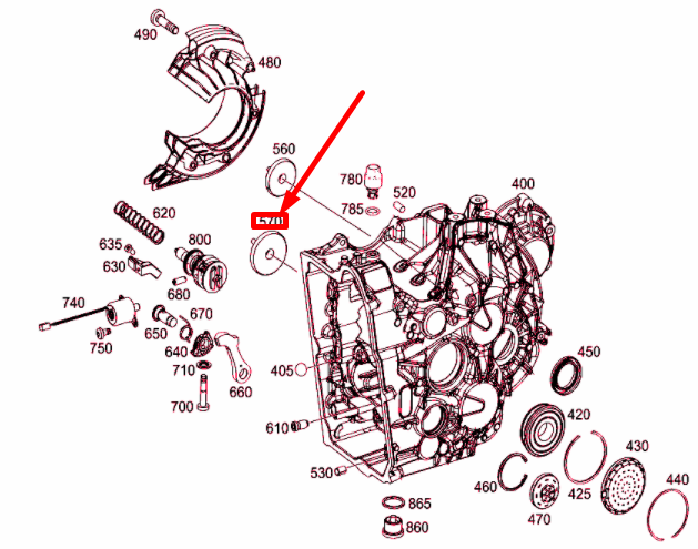 new mercedes-benz a w176 transmission major oil funnel a2463716100 original
