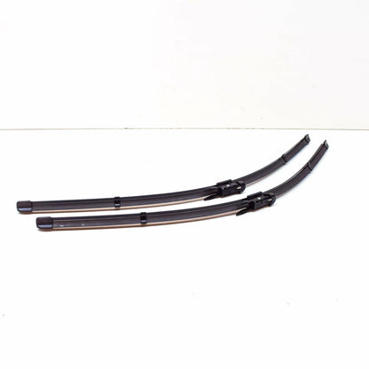 NEW AUDI Q7 4L FRONT AERODYNAMIC WIPER BLADES SET LHD 4L1998002