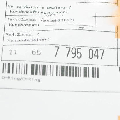 NEW BMW 3 E90 TURBO CHARGER GASKET 11657795047 7795047 ORIGINAL