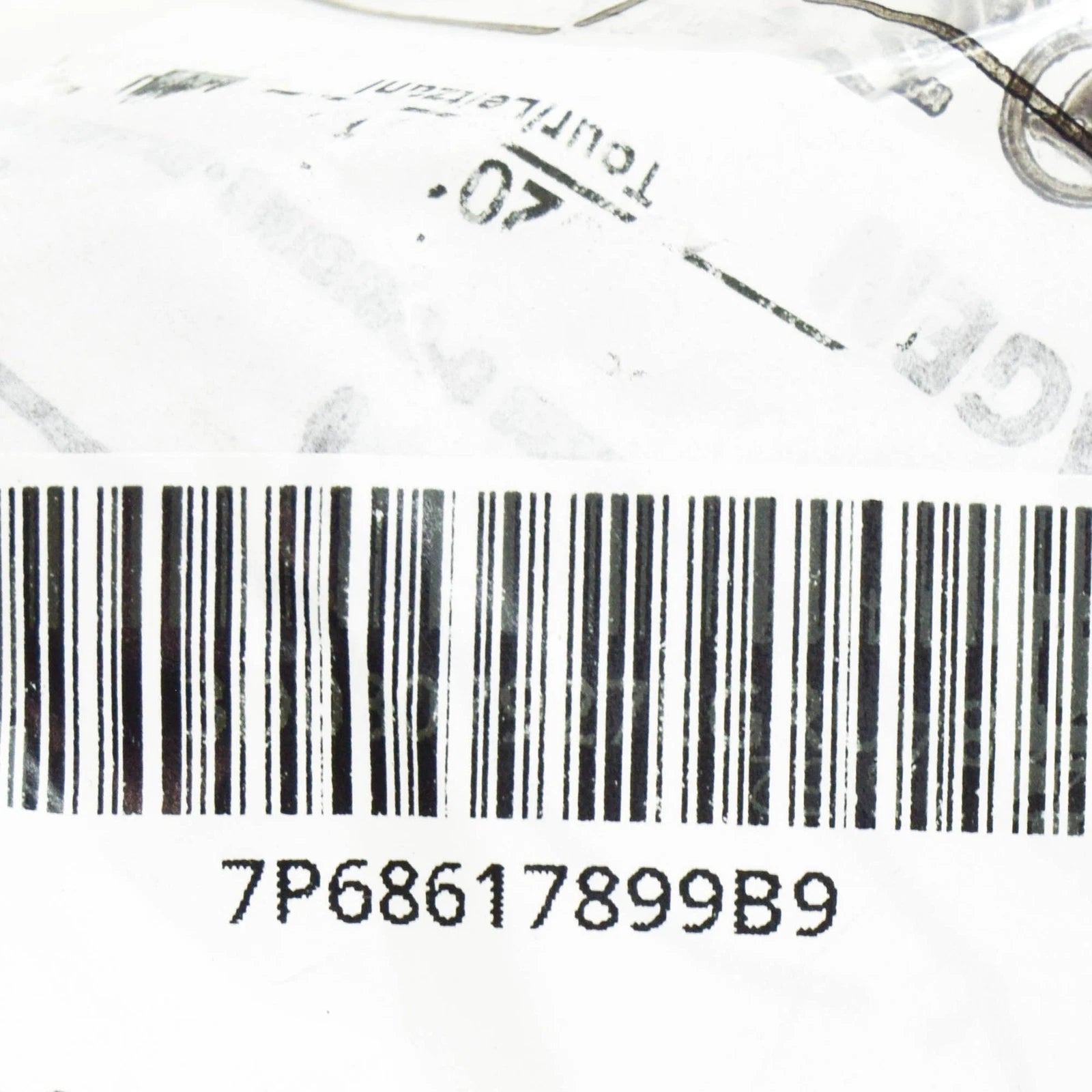 NEW VW TOUAREG 7P REAR DOOR WINDOW SUNBLIND SUSPENSION LUG 7P68617899B9 ORIGINAL