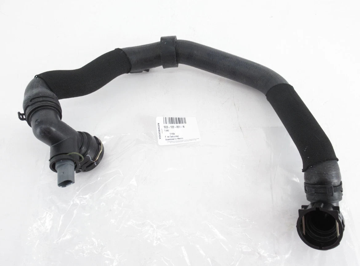 NEW VW JETTA A6 RADIATOR LOWER COOLANT HOSE 5C0122051N ORIGINAL