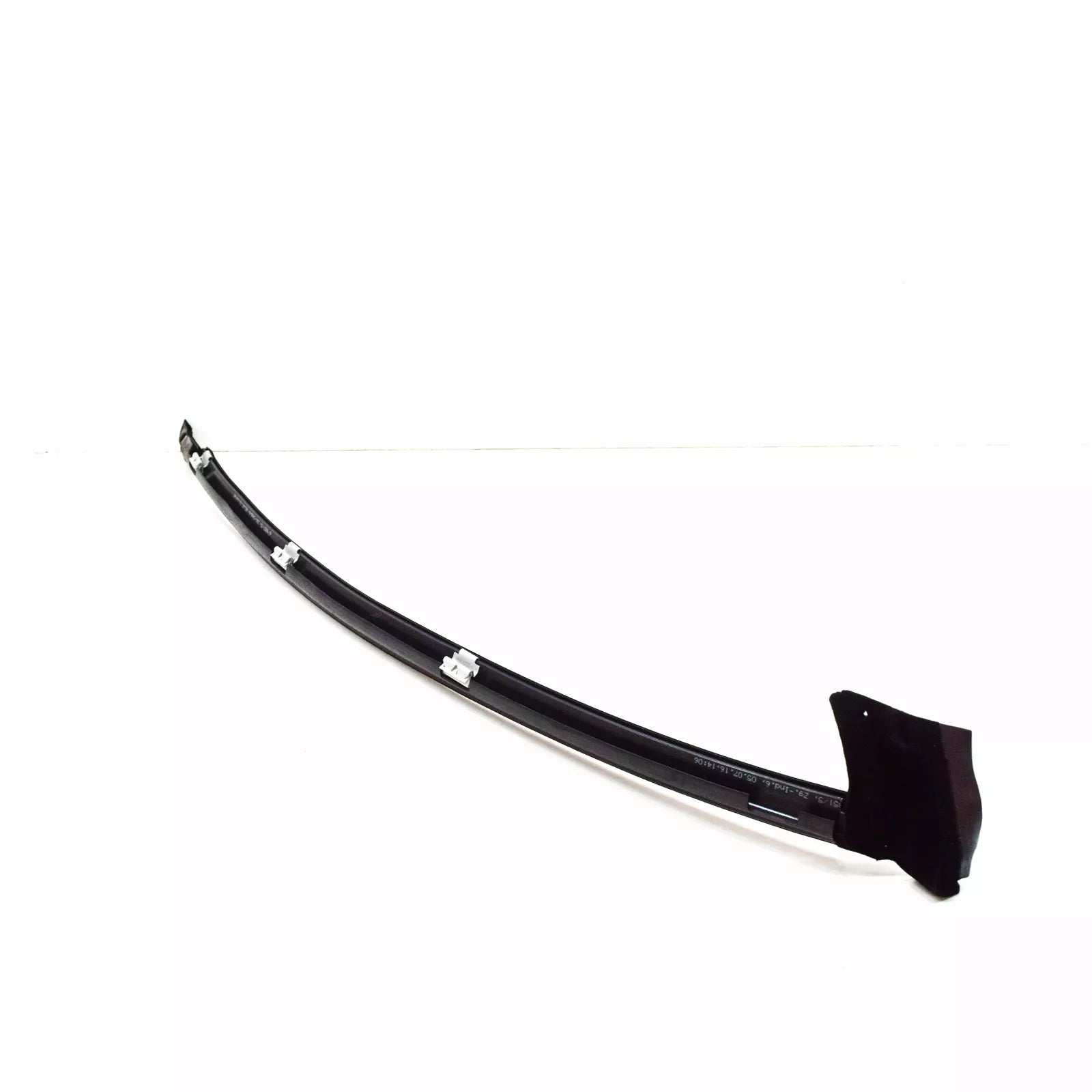 NEW MERCEDES-BENZ E W124 REAR LEFT SIDE WINDOW OUTSIDE RAIL A1246701338 ORIGINAL