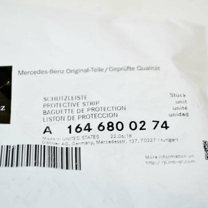NEW MERCEDES-BENZ M W164 FRONT RIGHT SILL SIDESKIRT HOLDER A1646800274 ORIGINAL