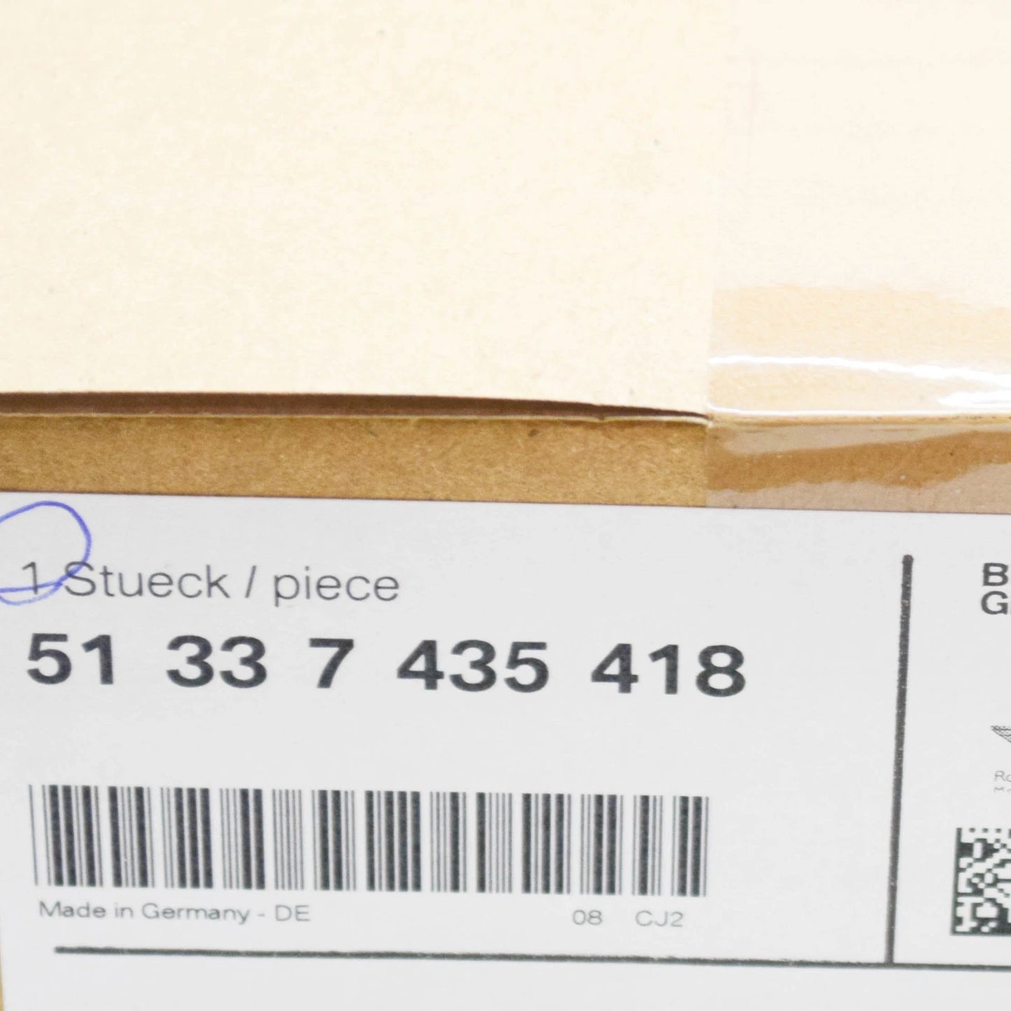 NEW BMW M8 GRAN COUPE G16 RIGHT COLUMN-B COVER 51337435418 7435418 ORIGINAL