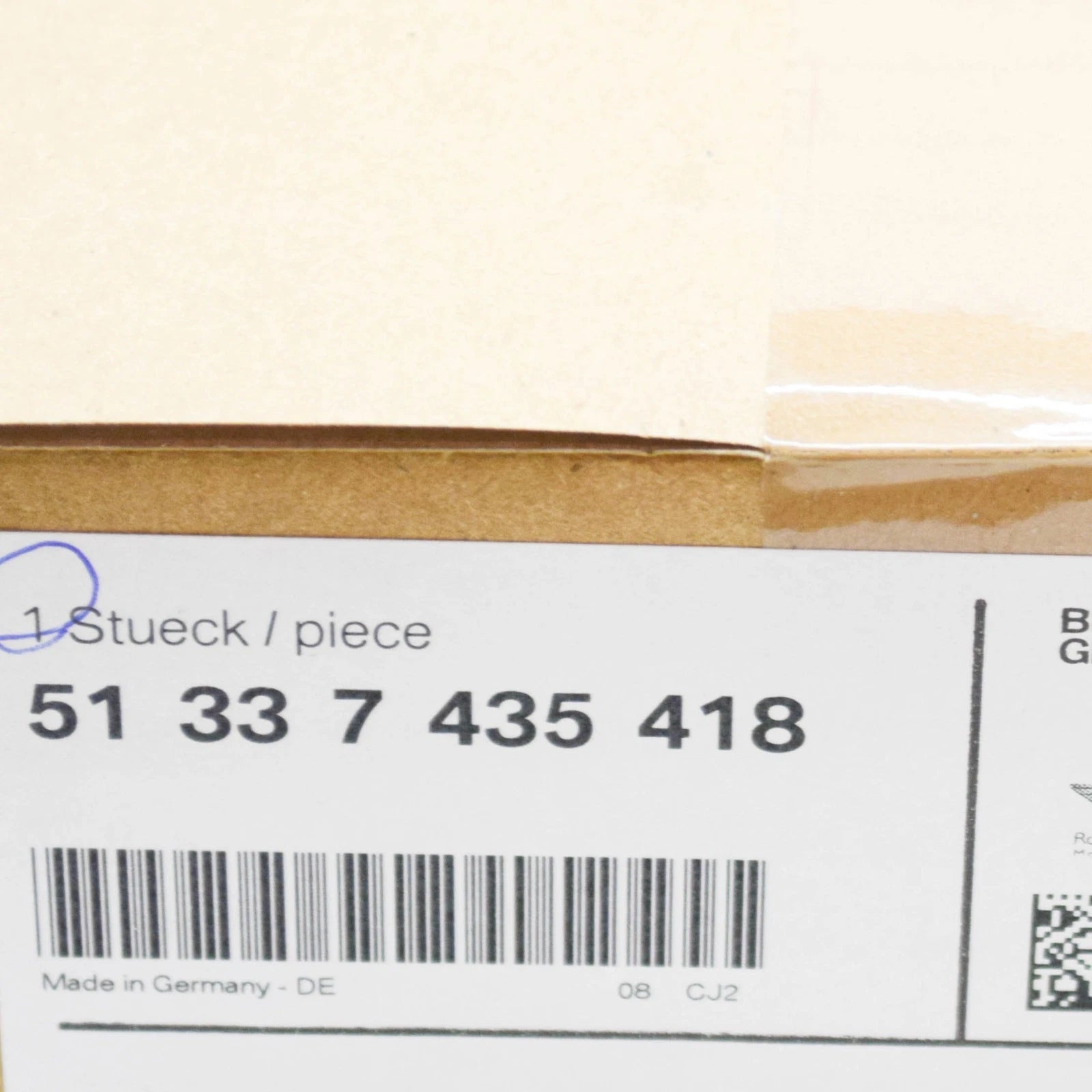 NEW BMW M8 GRAN COUPE G16 RIGHT COLUMN-B COVER 51337435418 7435418 ORIGINAL