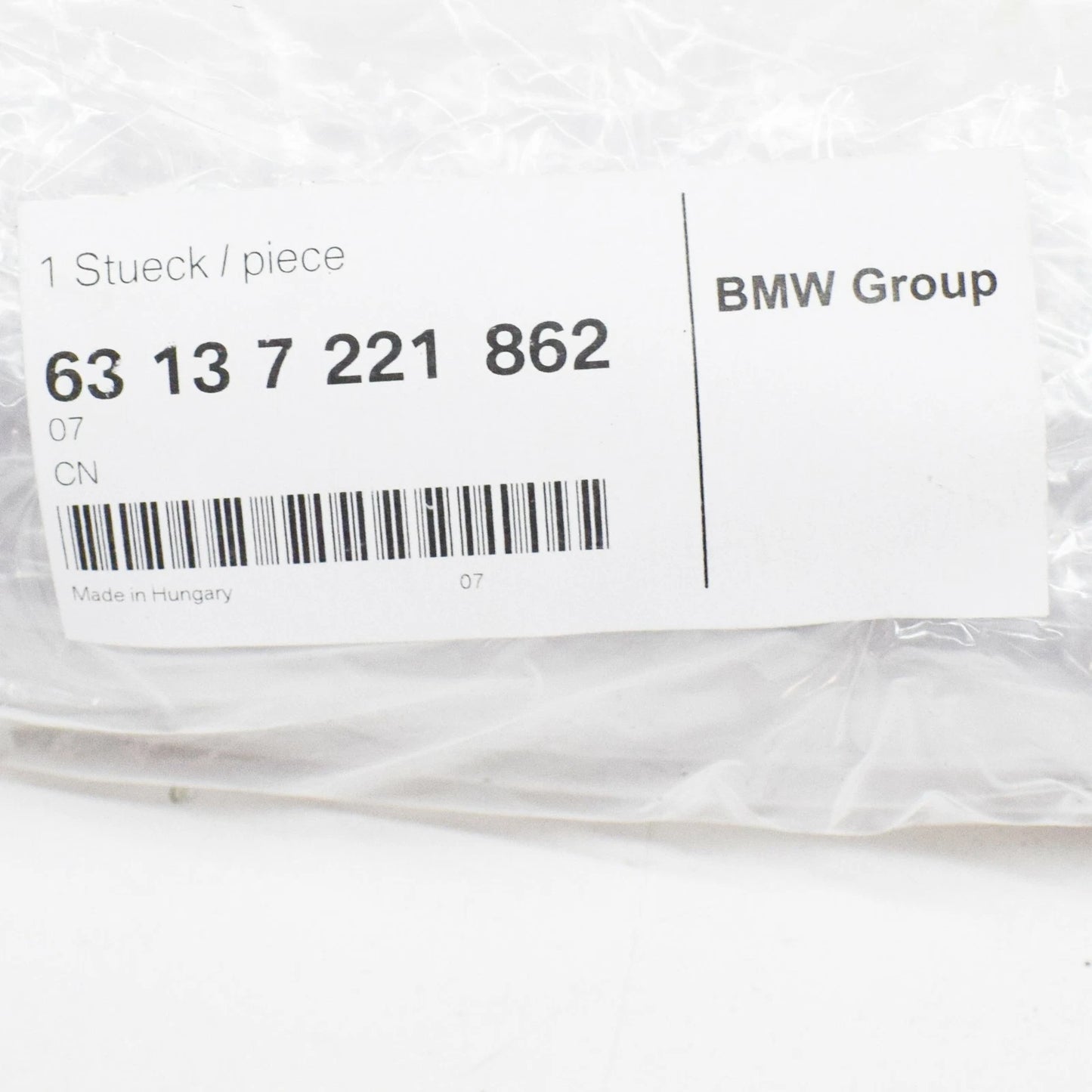 NEW BMW 6 F12 FRONT RIGHT ADDITIONAL TURN INDICATOR LAMP 63137221862 ORIGINAL