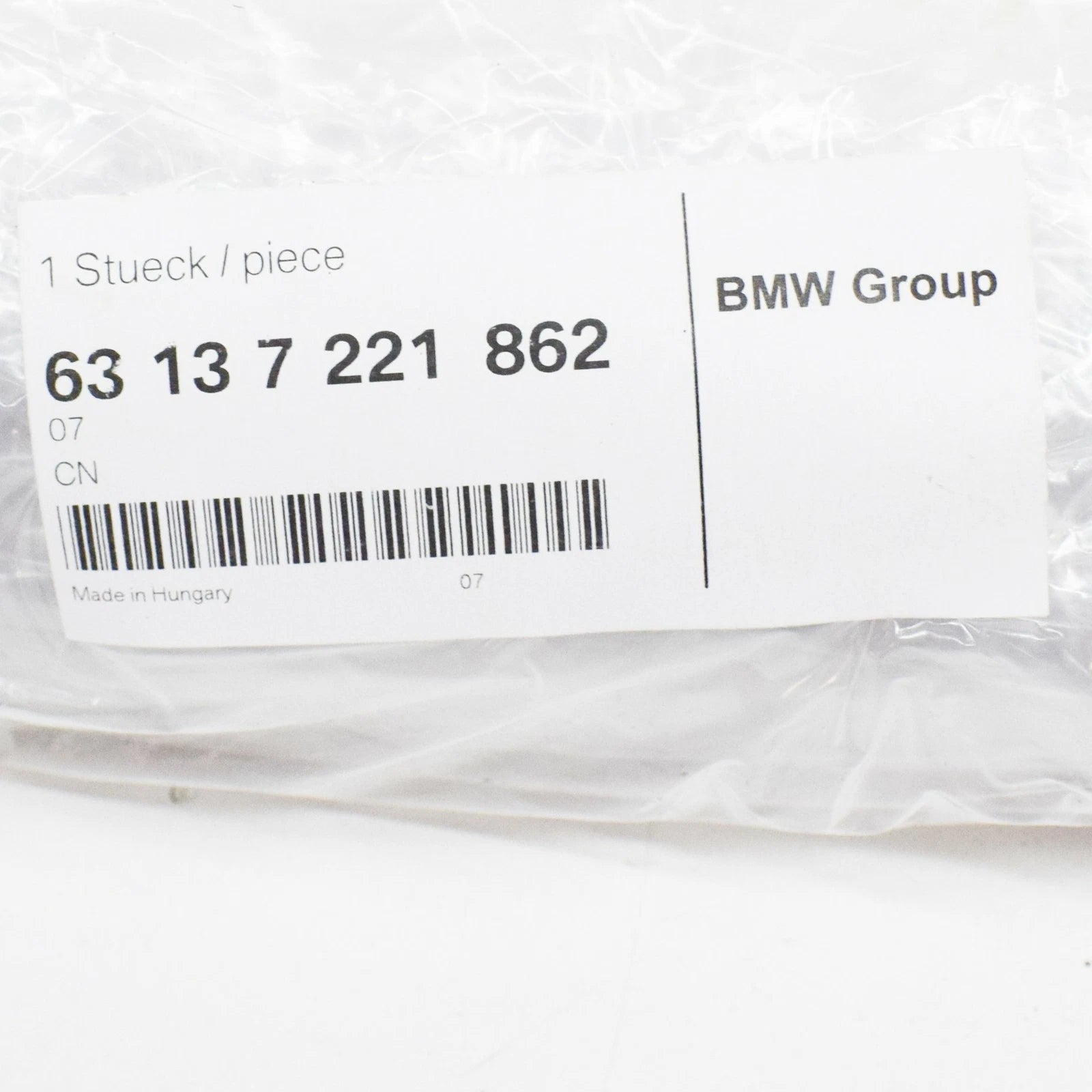 NEW BMW 6 F12 FRONT RIGHT ADDITIONAL TURN INDICATOR LAMP 63137221862 ORIGINAL