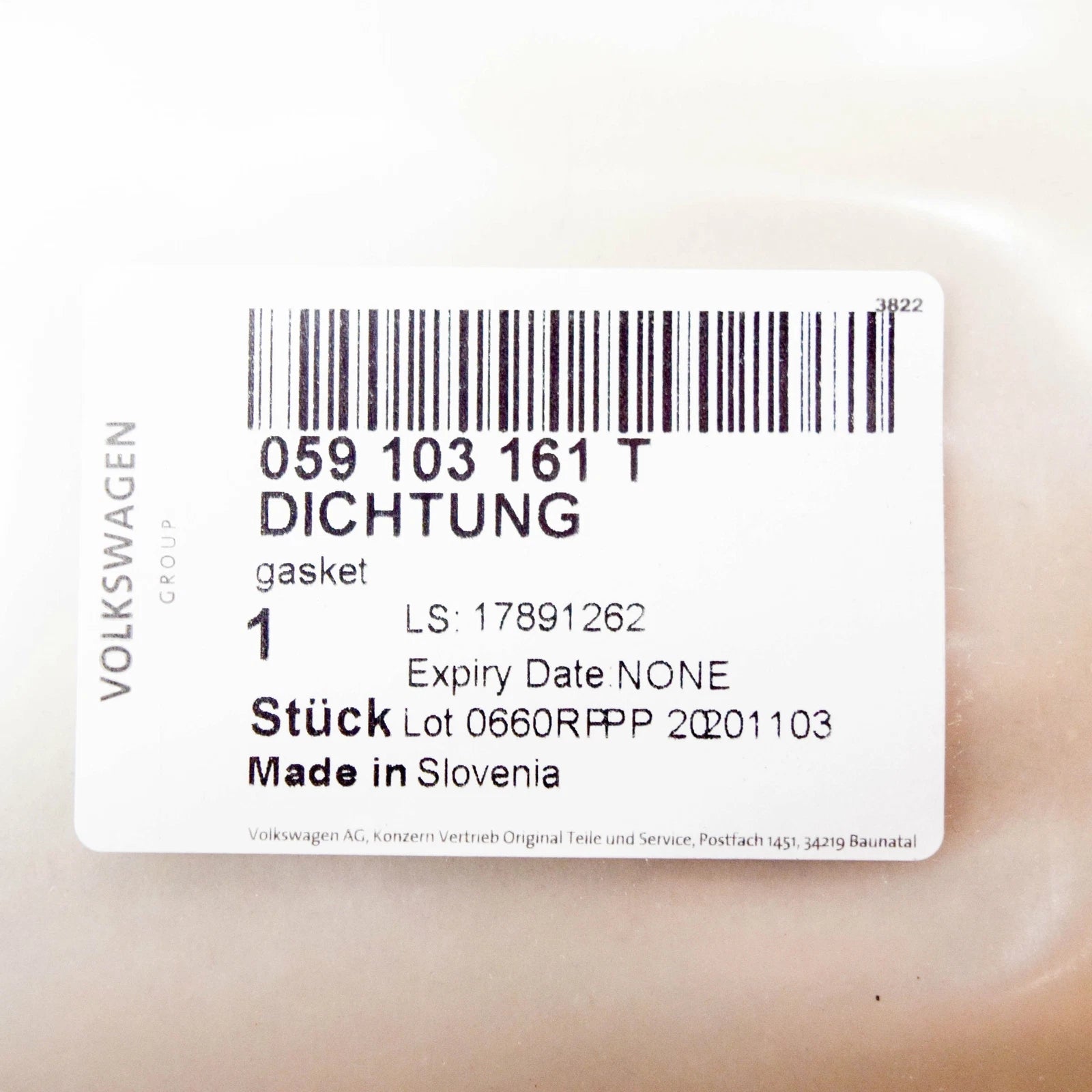 NEW AUDI A4 B8 FRONT TIMING CASE SEAL 059103161T