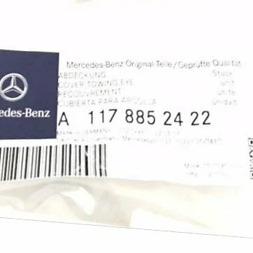 NEW MERCEDES-BENZ CLA C117 AMG REAR TOW HOOK EYE CAP COVER A1178852422 ORIGINAL
