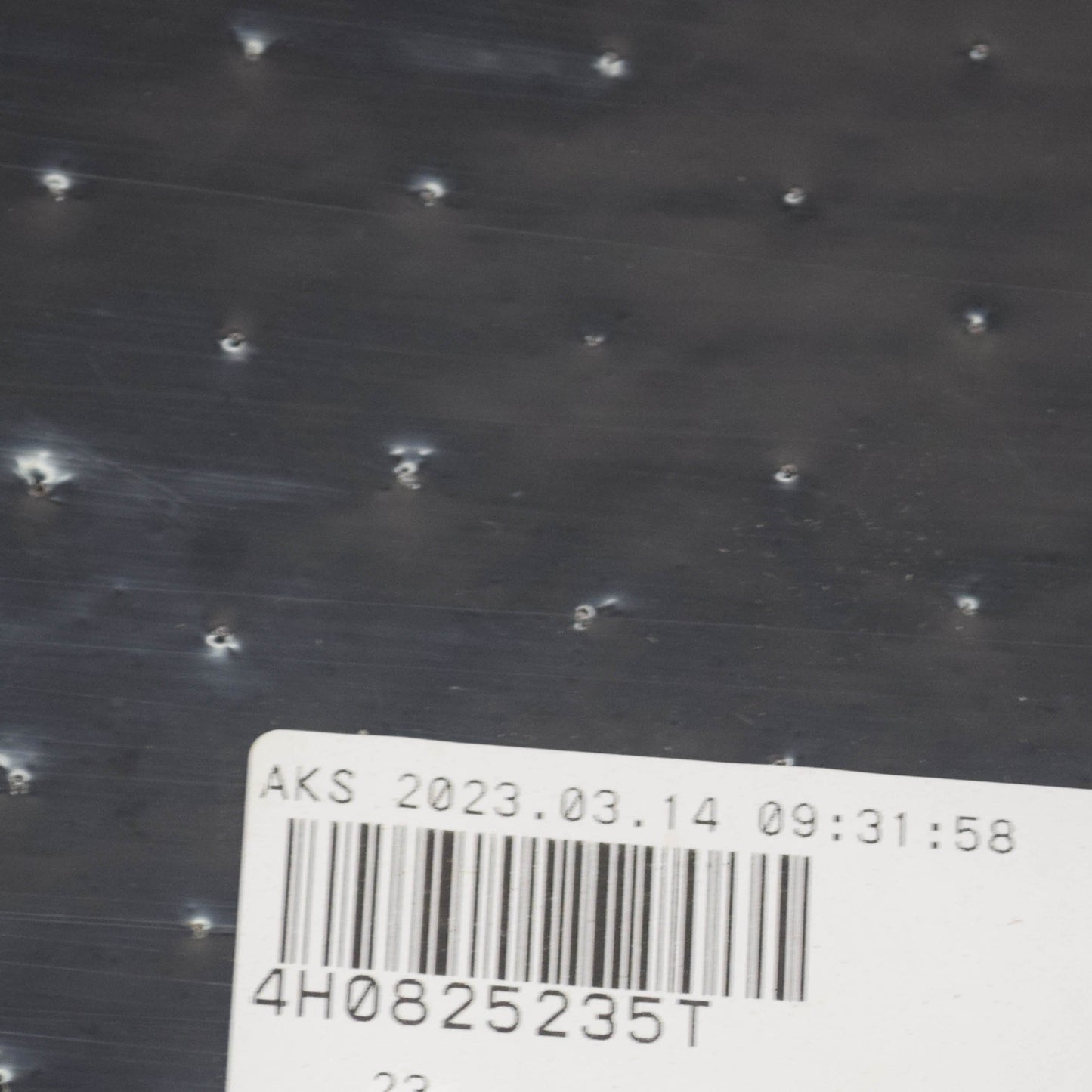 new audi a8 4h front underbody engine splash shield 4h0825235t original