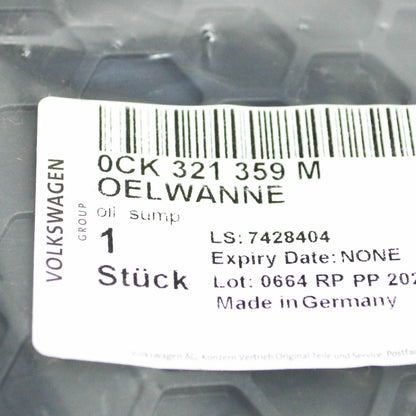 NEW AUDI Q5 FY MK2 TRANSMISSION OIL PAN 0CK321359M