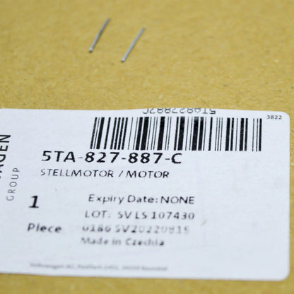 NEW VW TOURAN 5T REAR BOOT LOCK SERVOMOTOR 5TA827887C