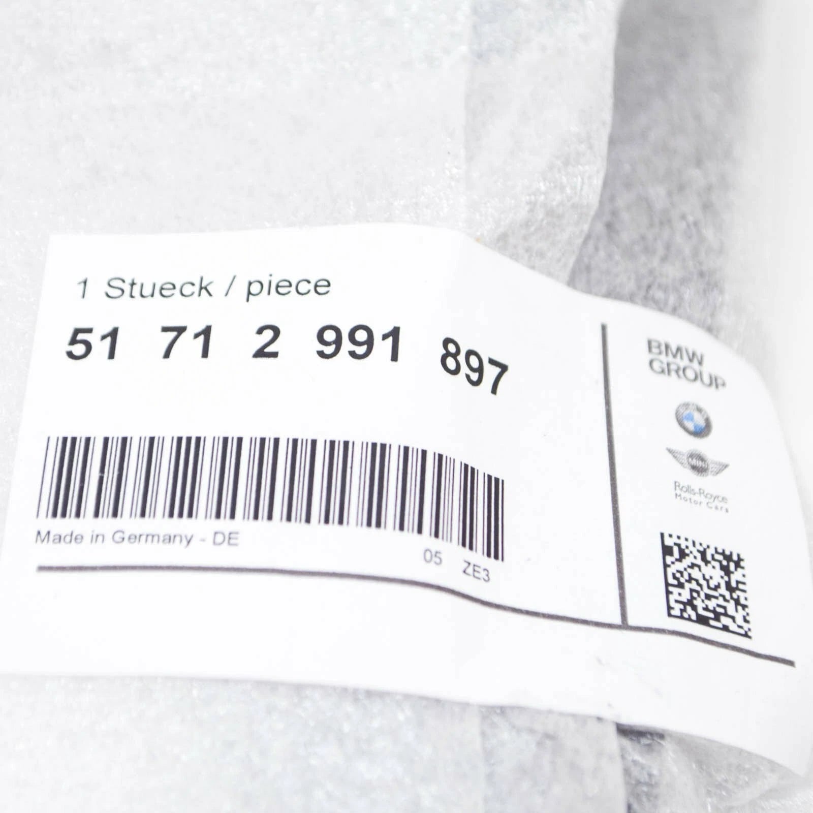 NEW BMW X1 E84 FRONT LEFT APRON COVER 51712991897 ORIGINAL