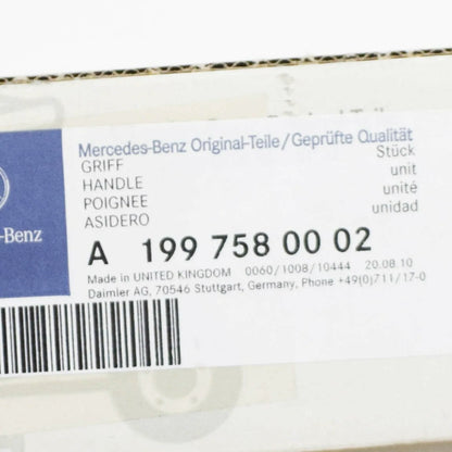 NEW MB SLR R199 REAR LID GRIP FLAP COVERING HANDLE A1997580002 ORIGINAL