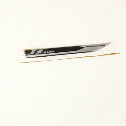 NEW VOLKSWAGEN PASSAT B8 FRONT FENDER RIGHT R-LINE TRIM BADGE 561853688FFOD