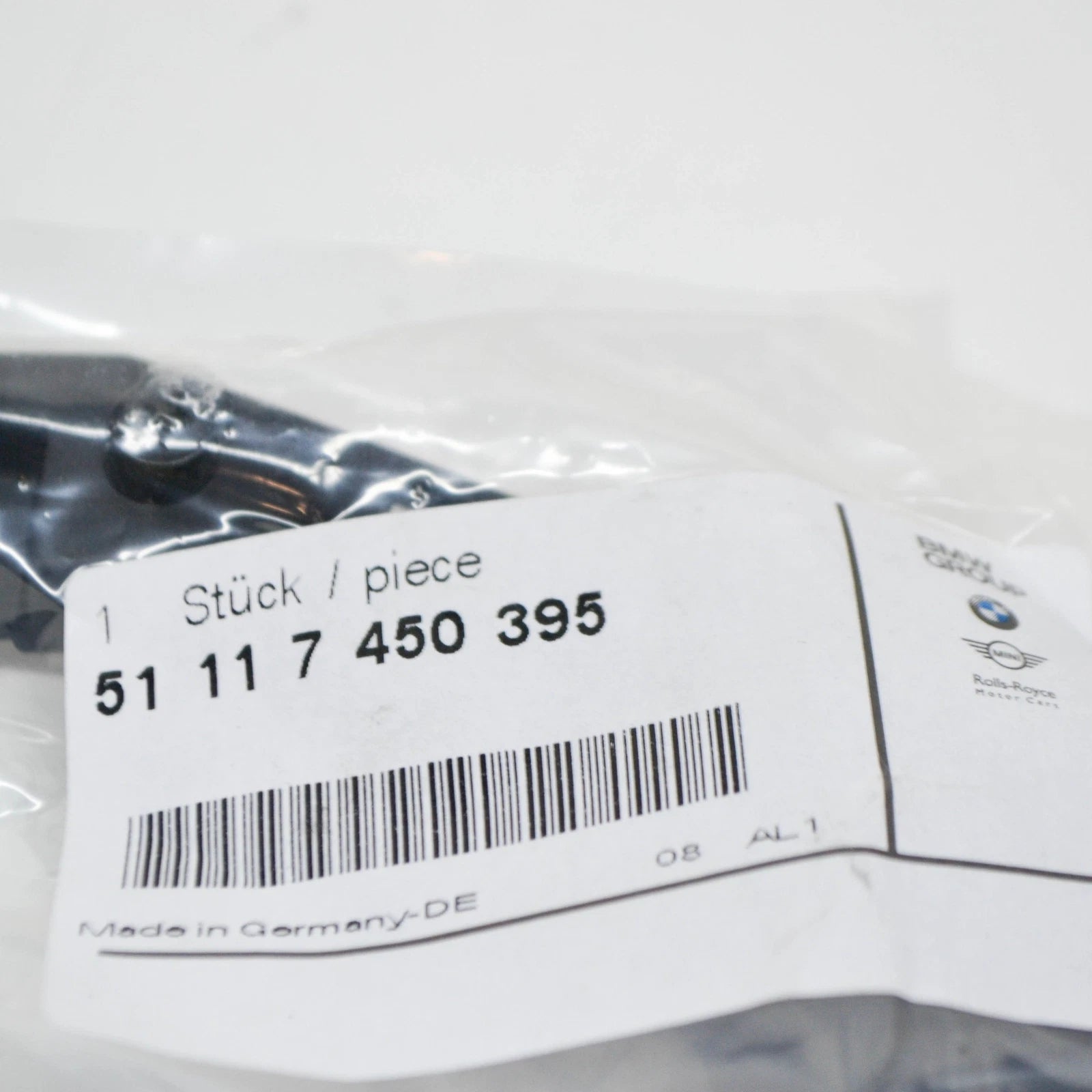 NEW BMW 4 COUPE G22 FRONT LEFT UPPER BUMPER BRACKET 51117450395 ORIGINAL