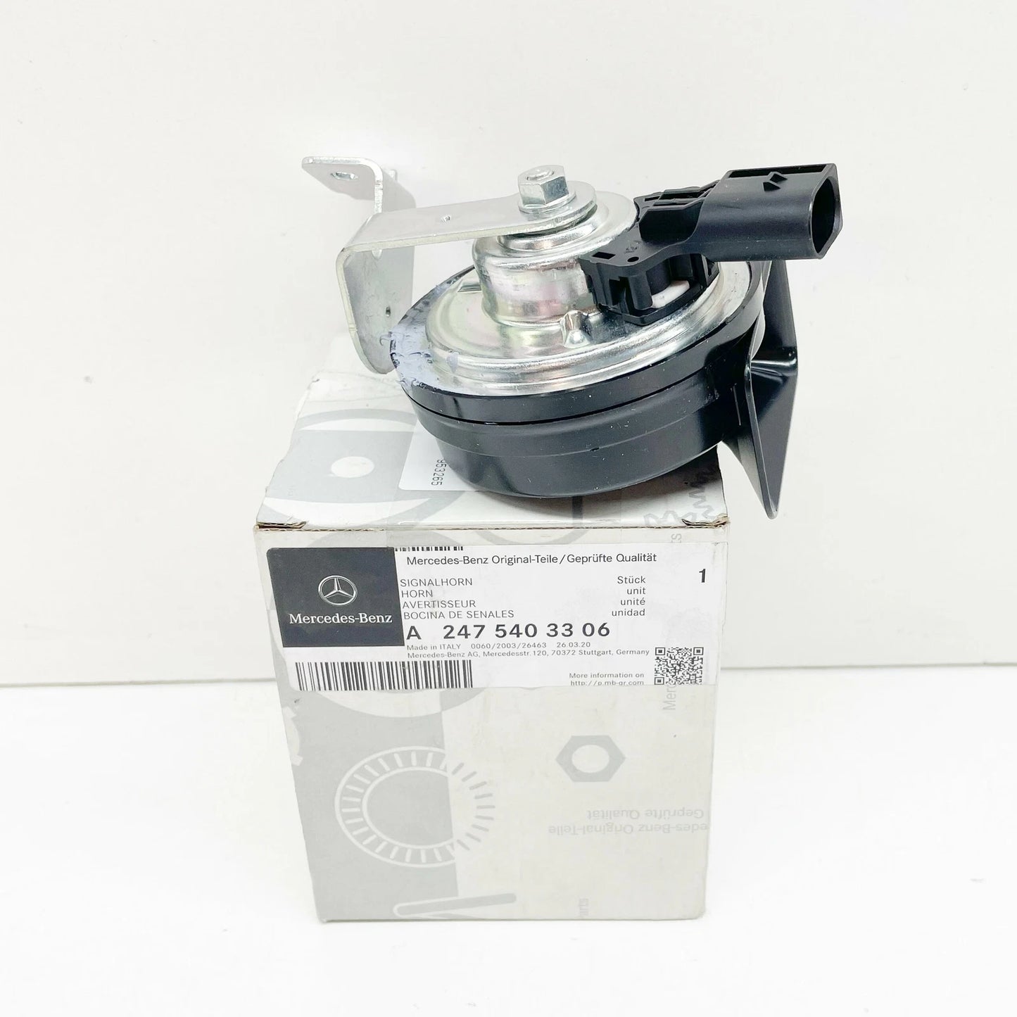 NEW MERCEDES-BENZ A W177 RIGHT HORN SIGNAL A2475403306
