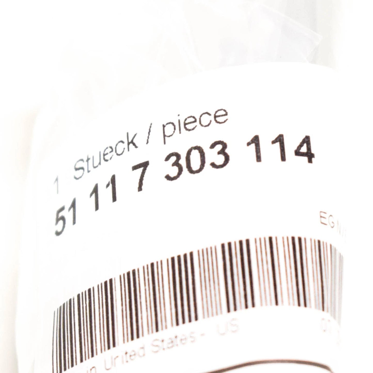 NEW BMW X5 F15 FRONT BUMPER RIGHT GRILLE TRIM MATT 51117303114 2015 ORIGINAL