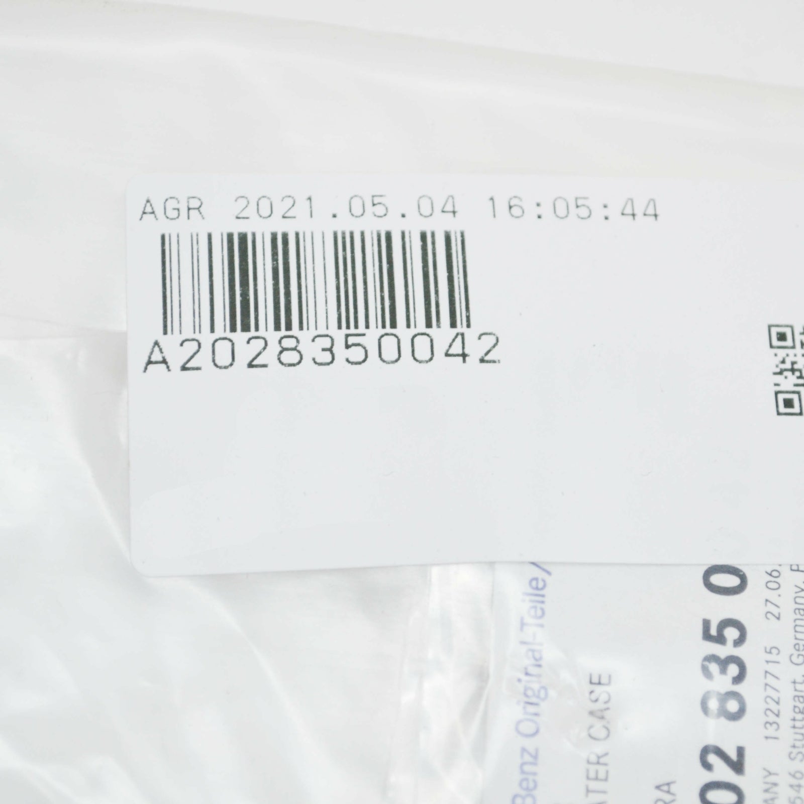 NEW MERCEDES-BENZ CLK C208 HEATER CASE SLIDE VALVE A2028350042 ORIGINAL