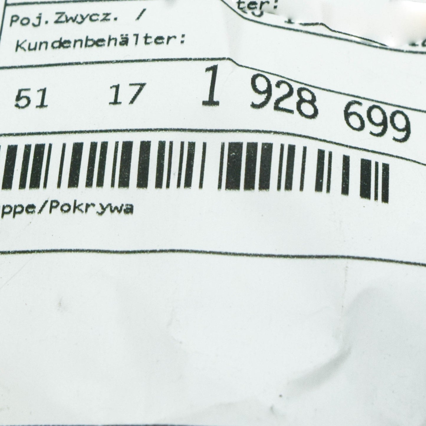 new bmw 3 e46 fuel tank door gas cap hold clip mount 51171928699 1928699