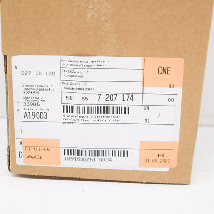 NEW BMW X6 E71 M RIGHT SIDE TURN SIGNAL M TRIM ELEMENT 51657207174 ORIGINAL