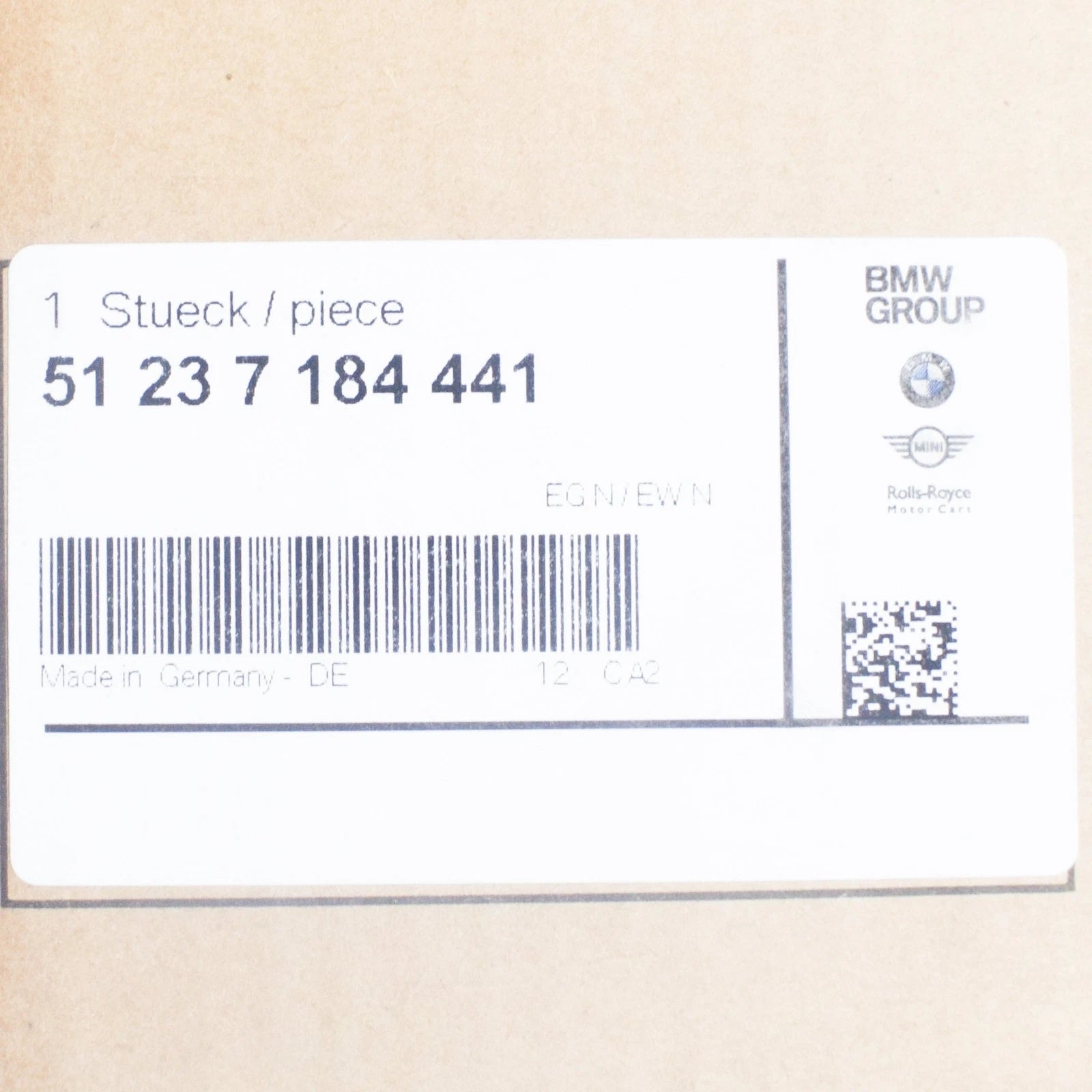 NEW BMW 5 F10 ENGINE BONNET ACTIVE LEFT LOCK 51237184441 7184441 ORIGINAL