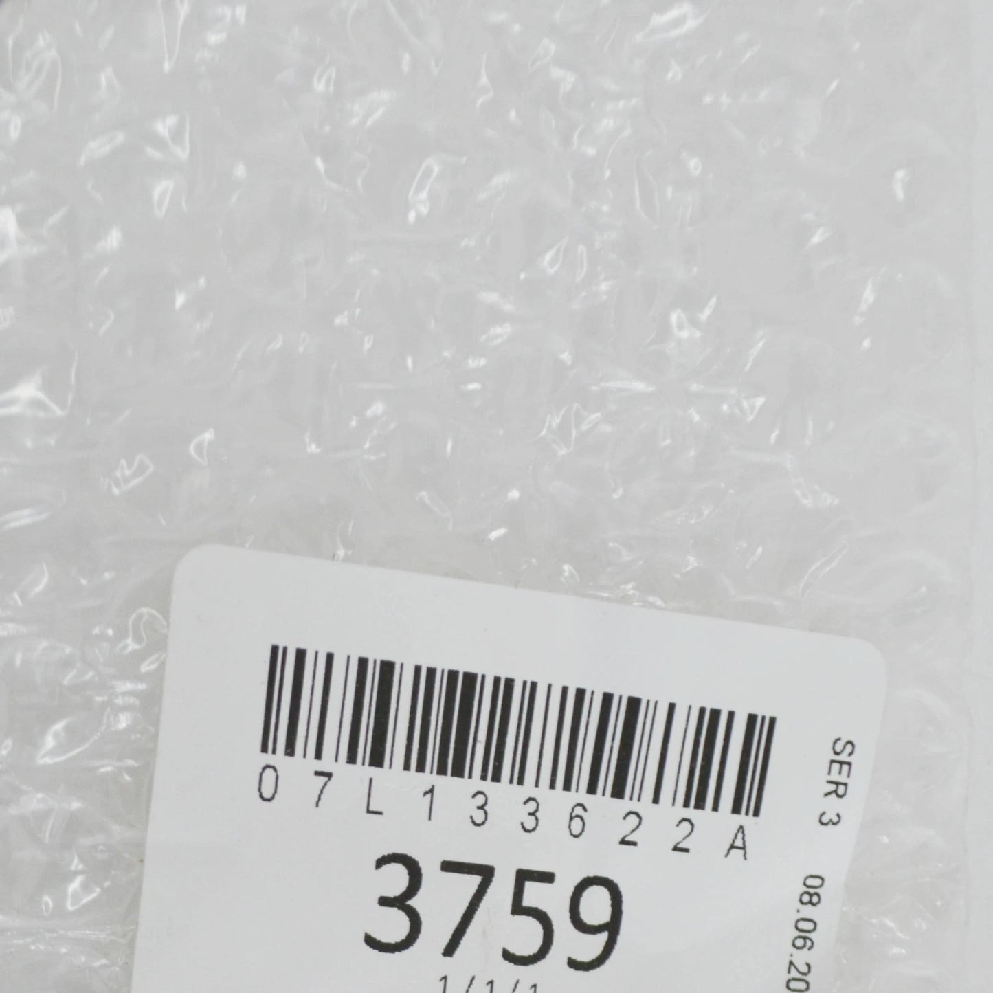 NEW AUDI R8 42 RIGHT INTAKE MANIFOLD BADGE DOVER 07L133622A ORIGINAL