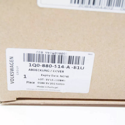 NEW VOLKSWAGEN EOS 1F7 1F8 OTHER RIGHT ROLL BAR TRIM PANEL 1Q0880514A81U