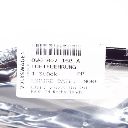 NEW AUDI RS5 FRONT CENTER RIGHT AIR DUCT TRIM 8W6807158A ORIGINAL