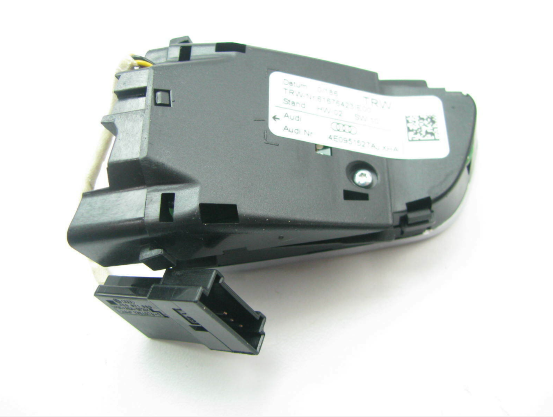 new audi q7 4l right steering wheel multifunction switch 4e0951527ajxha original