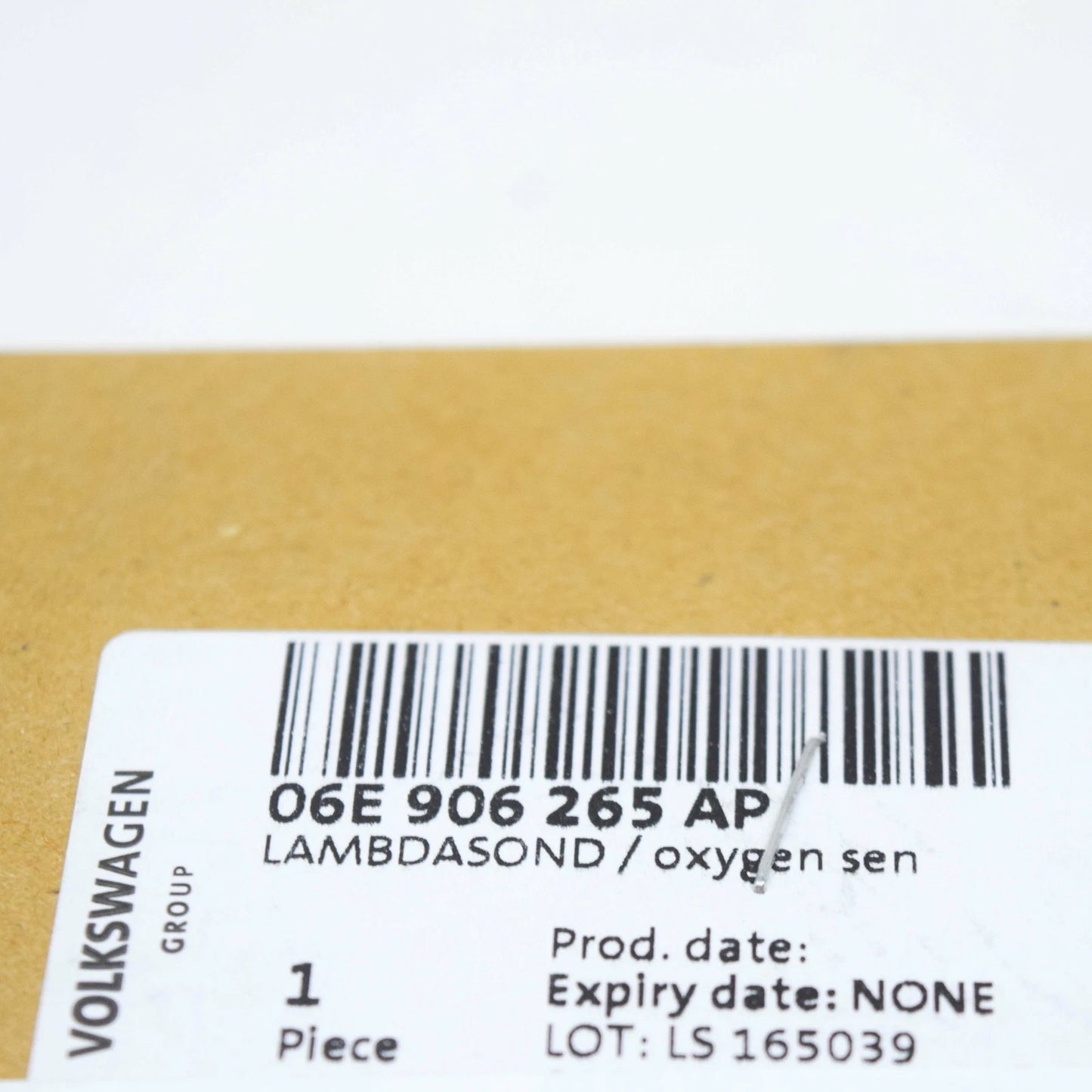 NEW AUDI A6 C7 FRONT LAMBDA OXYGEN SENSOR 06E906265AP ORIGINAL