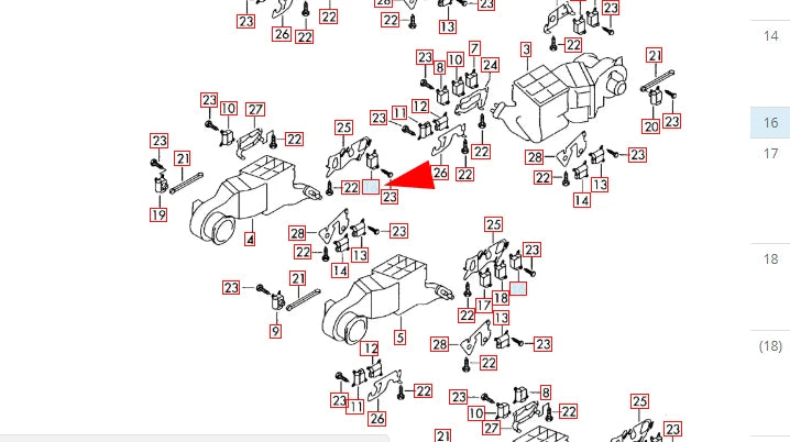 NEW AUDI Q7 4L HEATER FLAPER MOTOR ACTUATOR 7L0907511AF 2015