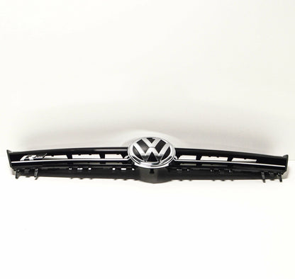 NEW VW GOLF MK7 R-LINE FRONT UPPER CENTER GRILL BLACK 5G0853651TZLL ORIGINAL