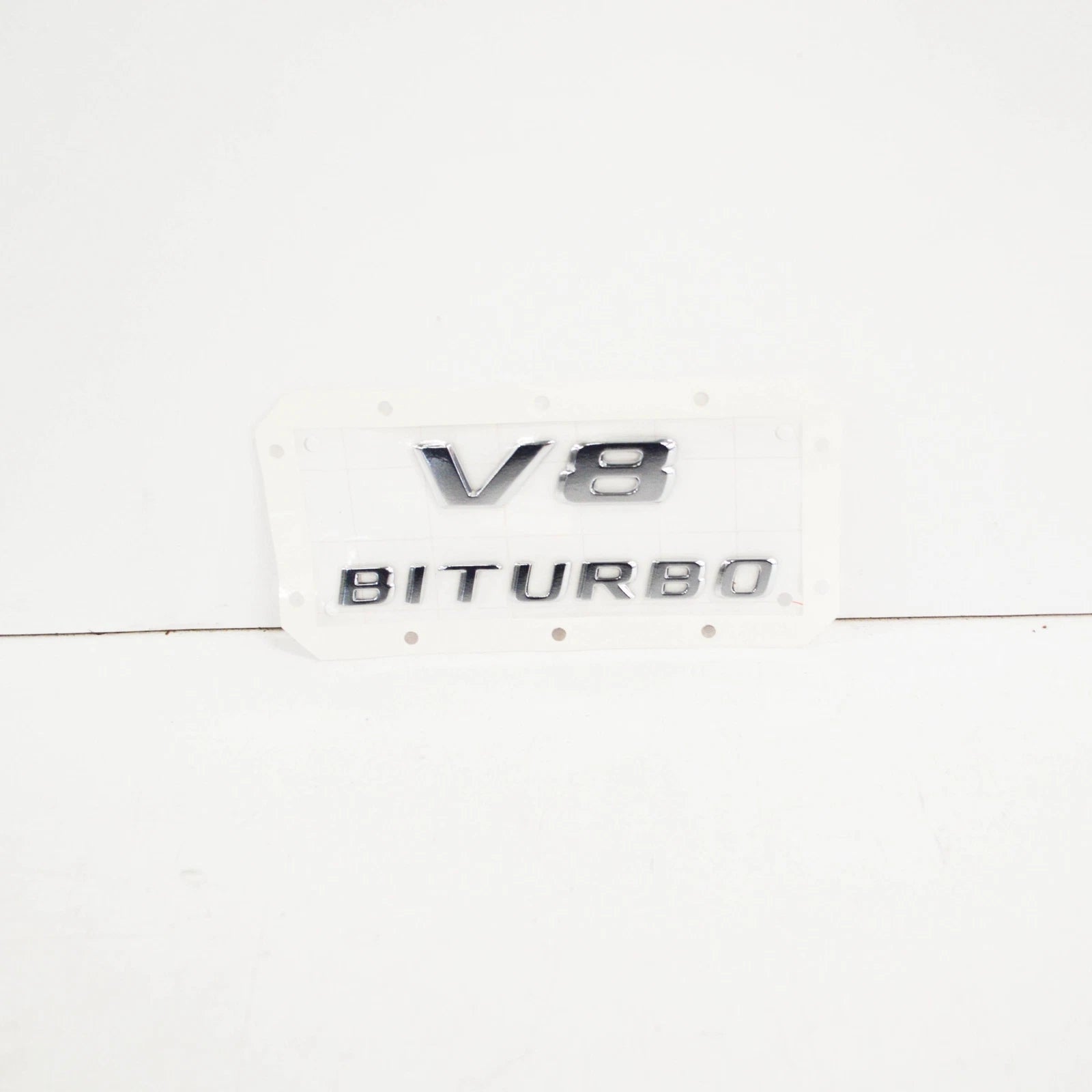 NEW MERCEDES BENZ GLS X166 V8 BITURBO EMBLEM BADGE LOGO A1668175600 ORIGINAL