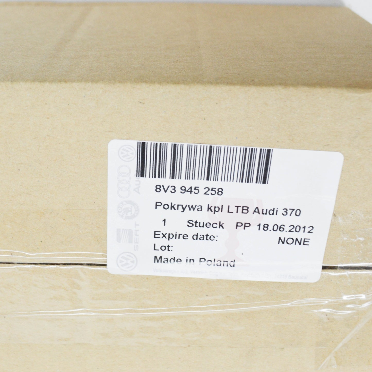 NEW AUDI A3 SPORTBACK 8V REAR RIGHT TAIL LIGHT BULB HOLDER 8V3945258 ORIGINAL