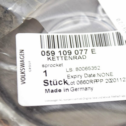 NEW AUDI A4 B7 CHAIN SPROCKET 059109077E ORIGINAL