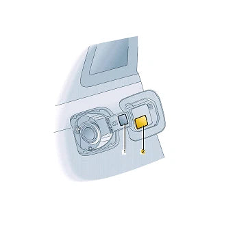 NEW AUDI A3 CABRIO 8V FUEL FILLER NECK STICKER 8V5010508AA