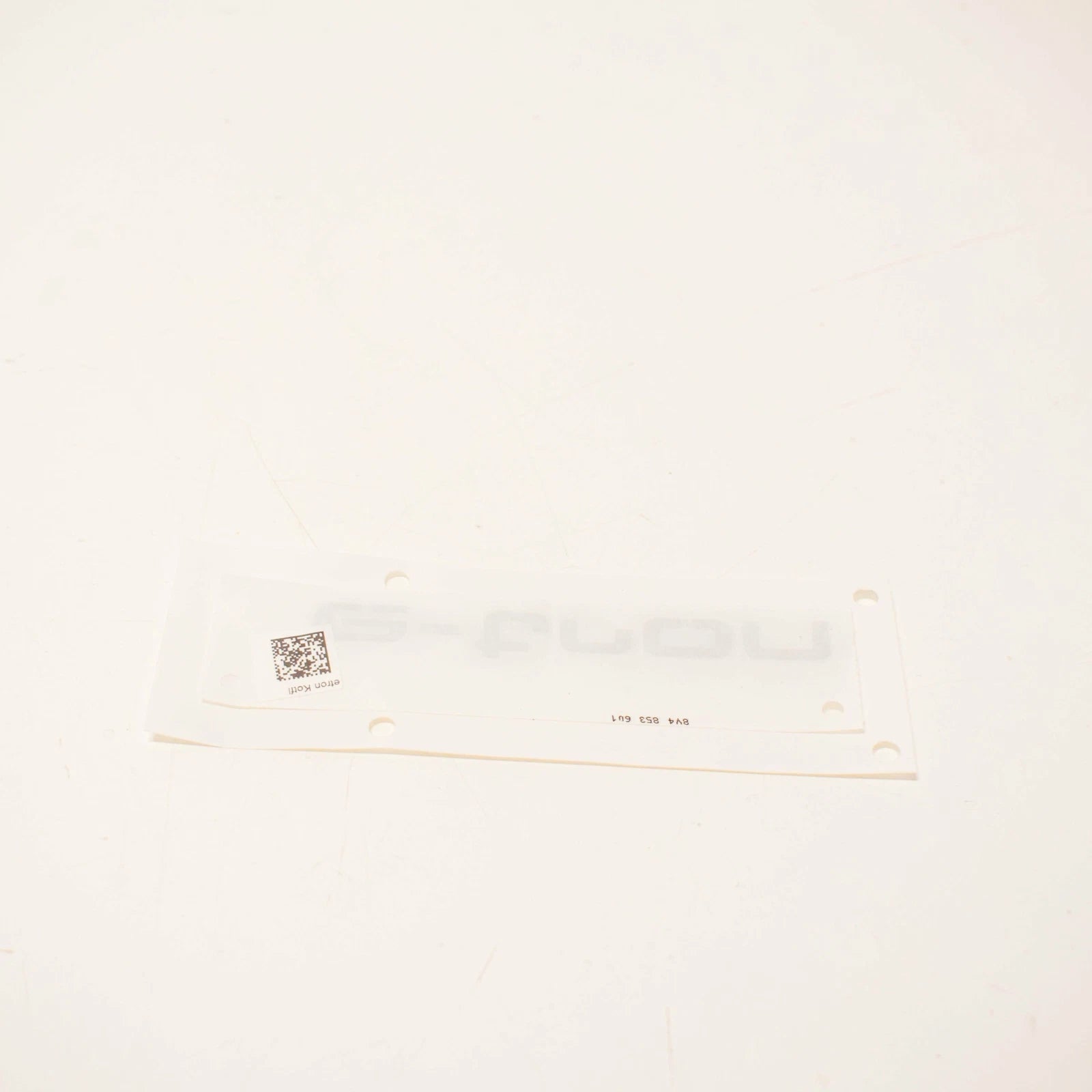 NEW AUDI A3 8V FRONT FENDER INSCRIPTION 8V48536012ZZ ORIGINAL