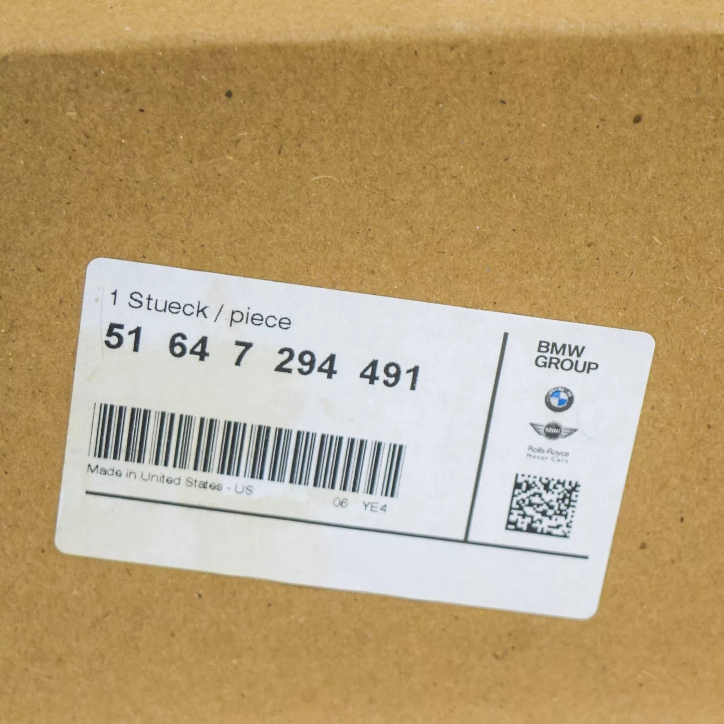 NEW BMW X5 F15 FRONT LEFT HEADLIGHT BRACKET 51647294491 7294491 2015 ORIGINAL