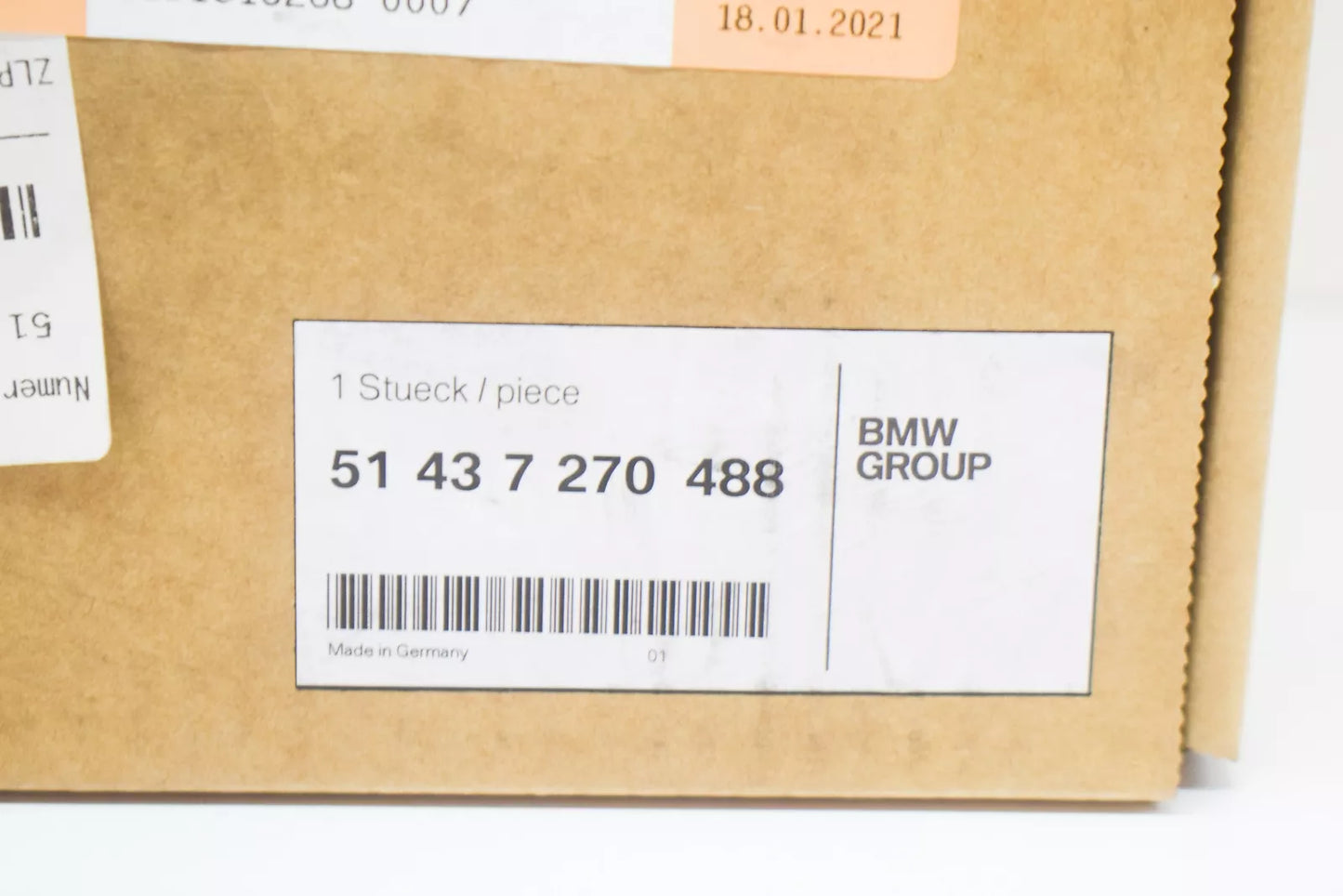 NEW BMW Z4 E89 WIND DEFLECTOR ROLL BAR HOOP TRIM COVER RIGHT 51437270488