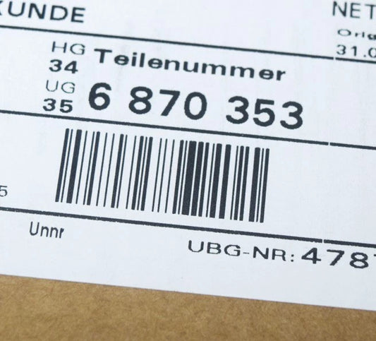 NEW BMW X6 G06 FRONT BRAKE PAD WEAR SENSOR 6870353 34356870353 ORIGINAL