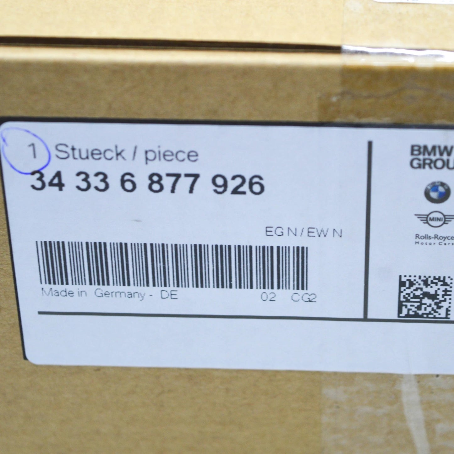 NEW BMW 3 G20 VACUUM PUMP SUPPORT 34336877926 ORIGINAL