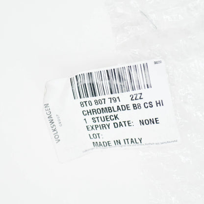 NEW AUDI A4 B8 REAR BUMPER DIFFUSER 8T0807791 2ZZ ORIGINAL