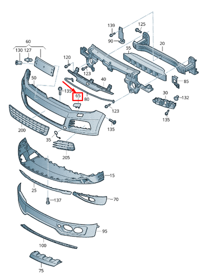 new vw touareg 7p front right headlight washer system cover 7p6807938gru