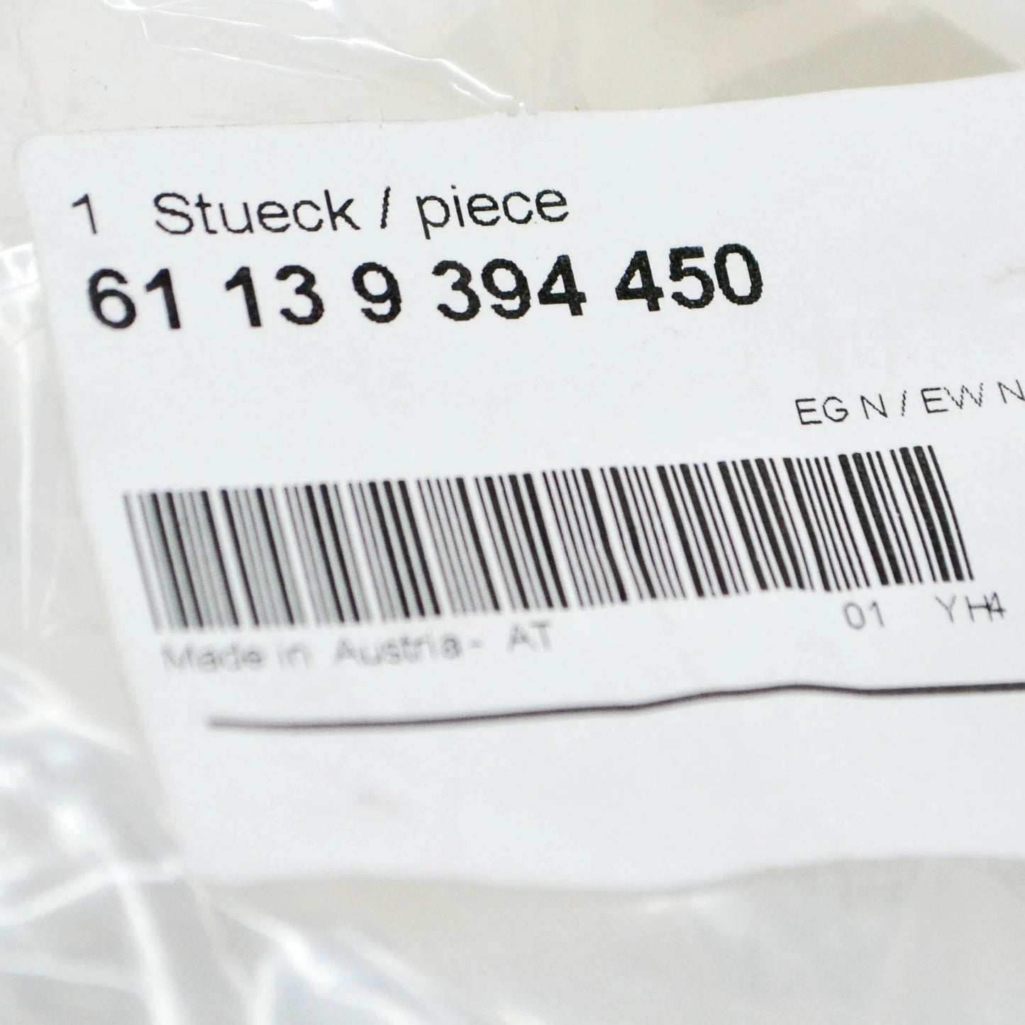 NEW BMW 3 F30 M3 F80 CENTER CONSOLE CABLE CHANNEL 61139394450 ORIGINAL