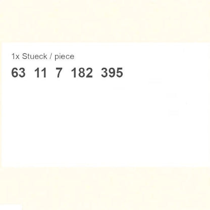 NEW BMW 3 E90 HEADLIGHT LOW BEAM CAP COVER 63117182395 7182395 ORIGINAL