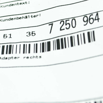 NEW BMW 5 TOURING F11 SUN BLIND ROLLER RIGHT ADAPTER 51357250964 ORIGINAL